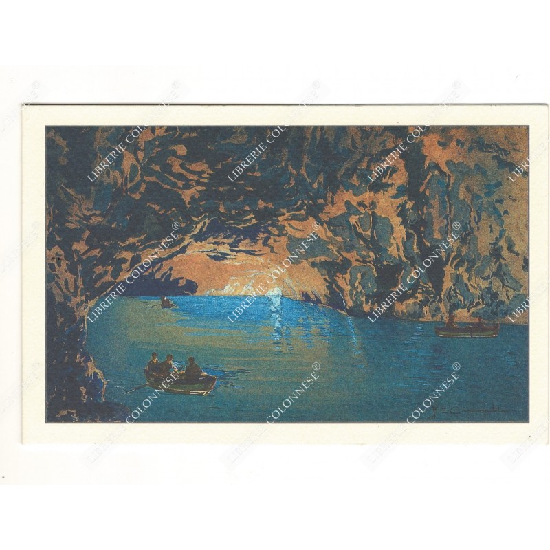 cartolina-gouaches-grotta-azzurra-capri