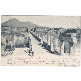 Cartolina anni `50 - Pompei