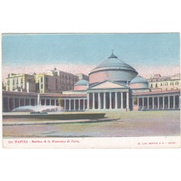 cartolina-depoca--basilica-s-francesco-di-paola