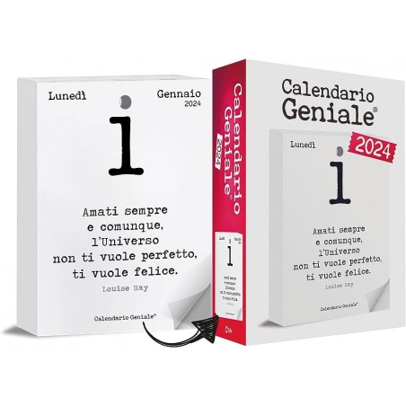 Calendario geniale 2024 con supporto - My Life - Cartoleria e scuola