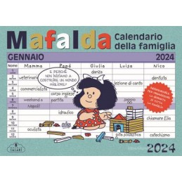 MOSAIK Calendario famiglia e calendario di compleanni 2024 acquisto online  in modo economico e sicuro 